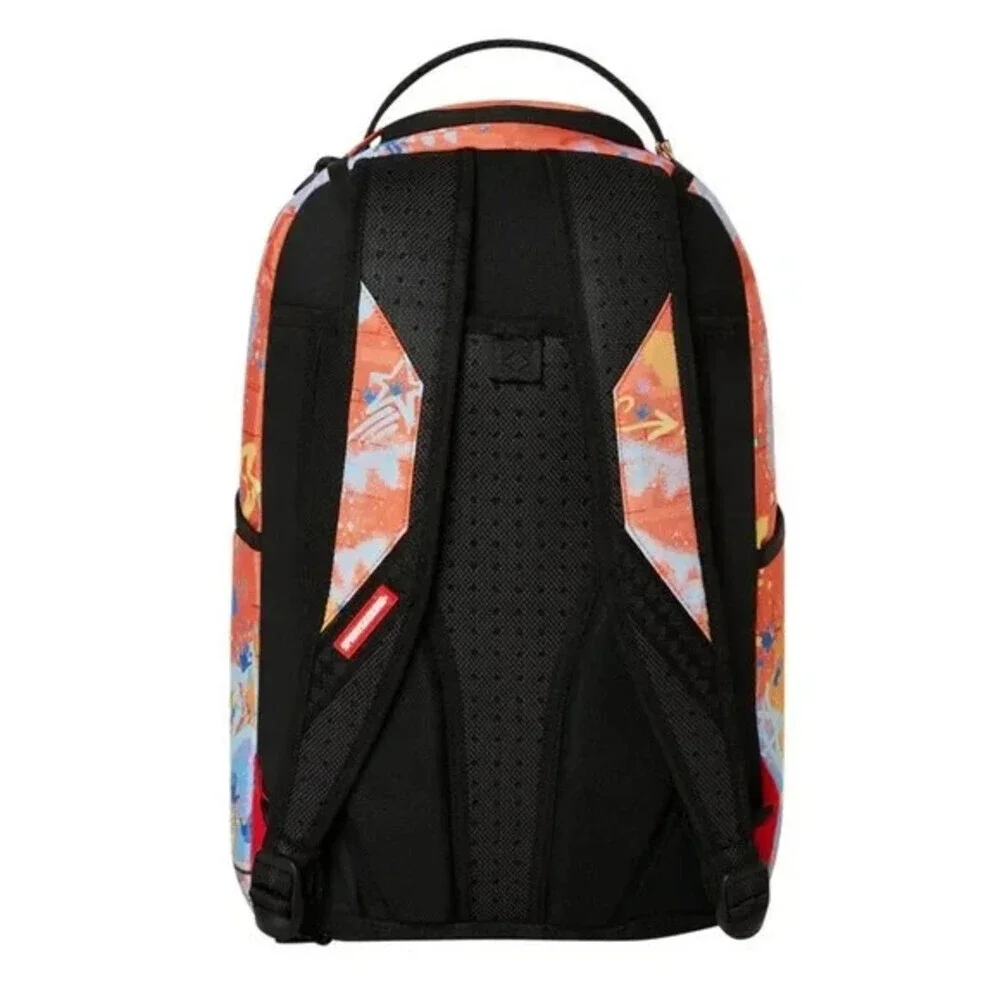 Sprayground Rugrats Paint Situation Dlxr Bag Unisex Graphic Print Backpack SPR11